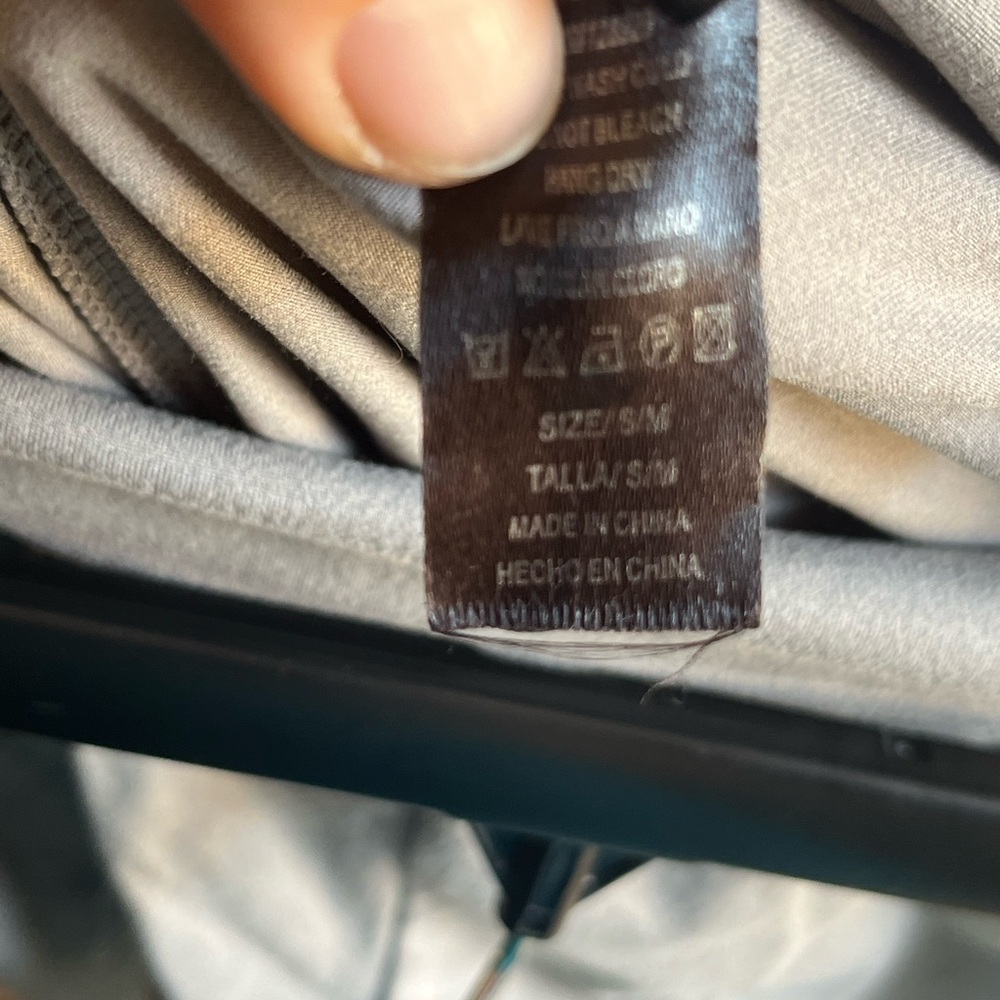 Conceited Gray Yoga/Workout Shorts - Picture 3 of 6